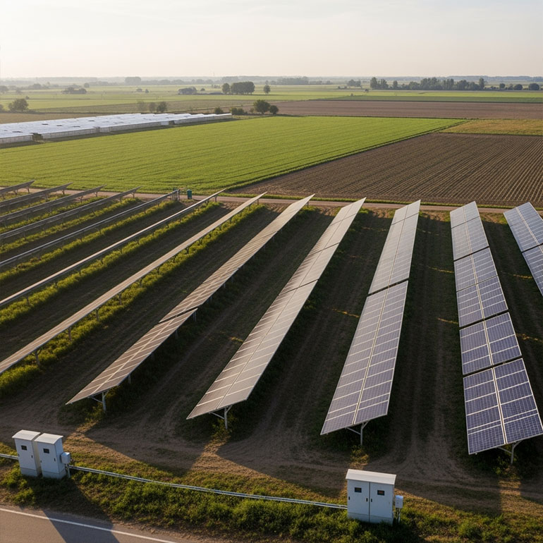 Finca-Las-Iniestas-paneles-solares paneles-fotovoltaicos-Finca-Las-Iniestas-Albacete